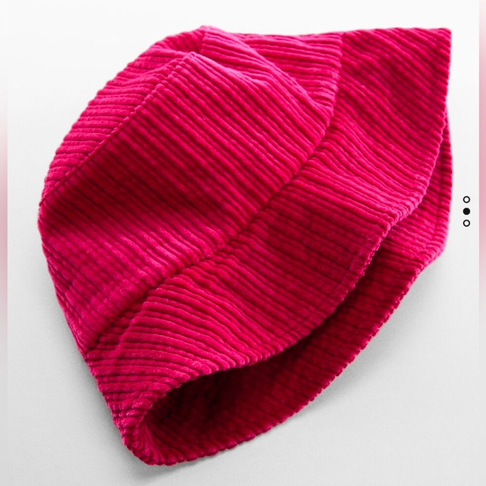 Mango MNG Corduroy Cotton Bucket Hat